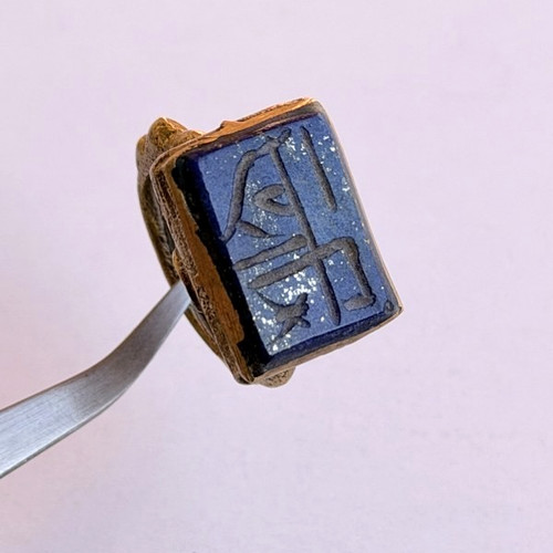 Anello antico romano - , intaglio