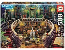 Educa Puzzle 500 pièces Bibliothèque Enigmatic Puzzle 18479