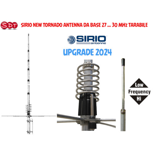 Sirio new tornado antenna - tornado, da