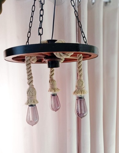 Lampadario vintage rustico - lampadario, vintage,