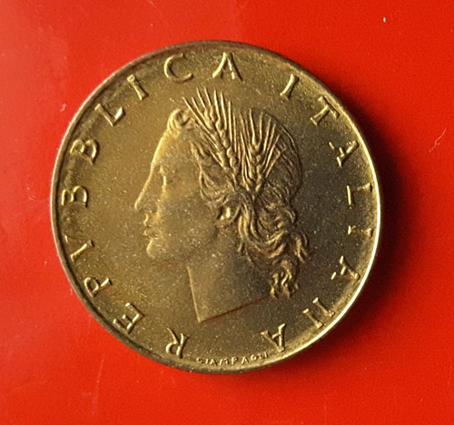 Lire 1976 errore linea in - 1976,