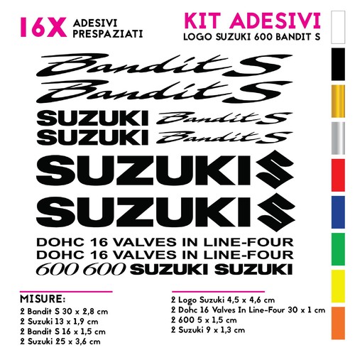 Adesivi moto compatibili