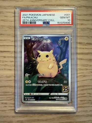Pokemon psa pikachu - pikachu, 001/028