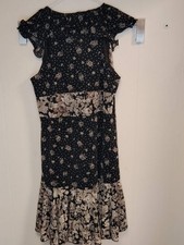 Vestito Donna Motivi Nero