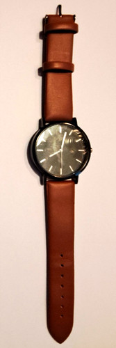 Orologio uomo pelle marrone - orologio,