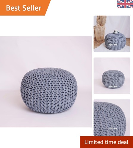 Pouf rotondo lusso lavorato - pouf,