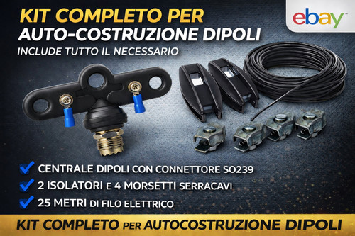 Kit autocostruzione dipolo - kit,