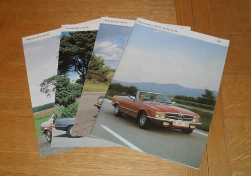 Brochure mercedes benz r107 - mercedes,