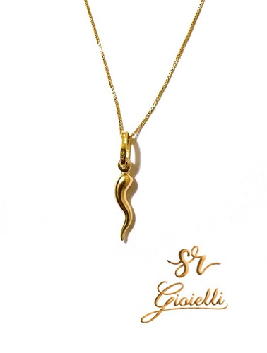 Collana con ciondolo - , corno