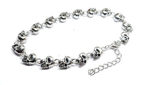 Bracciale teschio con scatola - bracciale,