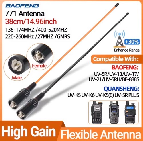Antenna abbree tri band - antenna, sma