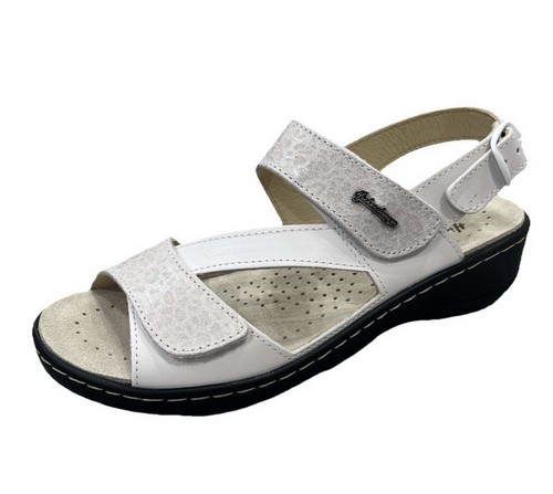 Sandalo hickersberger bianco - hickersberger,