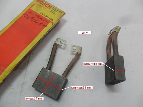 Spazzole carbone per - spazzole, in