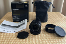 Panasonic LUMIX H-X015-K G 15