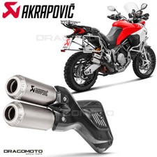 DUCATI MULTISTRADA 1200 ENDURO 2017-2018 Scarico AKRAPOVIC Titanio S-D9SO10-H...