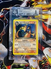 Dark Charizard 4/82 Holo ITA ??1 Edizione Team Rocket NM?BGS 8 Pokèmon Card?