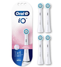 4x Testine Oral-B iO Gentle Clean Bianche Ricambi Originali Spazzolino 4 pz