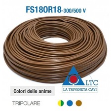 CAVO ELETTRICO TRIPOLARE FILO