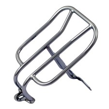 Portapacchi cromato per harley - cromato,