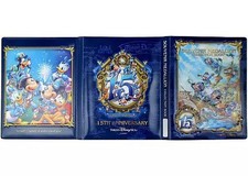 Collezione Medaglie Souvenir Collettive Libro Tokyo DisneySea 15th Anniversar...
