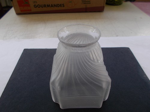 Ancien abat jour verre - ancien, abat-jour