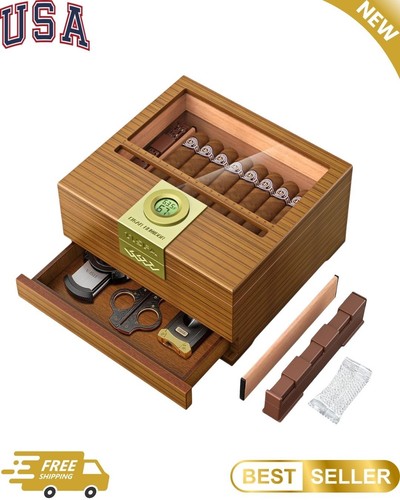 Cigar box handcrafted humidor - cigar,