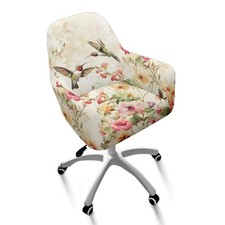 Floral Hummingbird Armchair