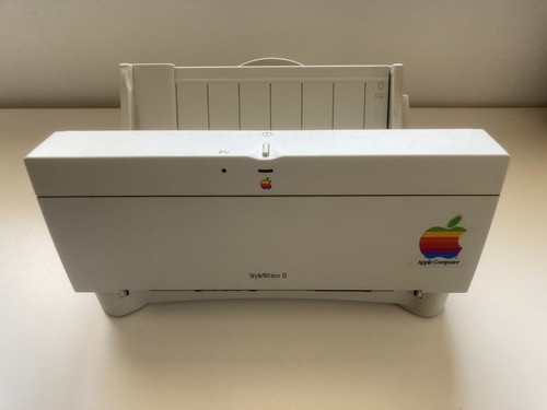 Vintage apple stylewriter - apple, ii