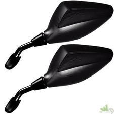 2 SPECCHIETTI CARENA OMOLOGATI CARBON BANDIT 650 S 2000 2001 2002 2003 SUZUKI