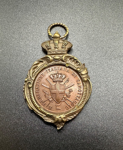 Medaglia federazione italiana - federazione,