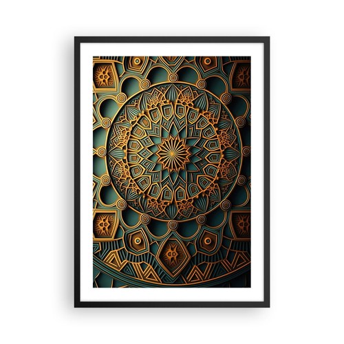 Poster 50x70cm mosaico arabo - 50x70cm,