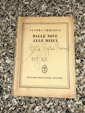 Dalle Nove Alle Dieci - Agatha Christie - I Libri Gialli 27 - MONDADORI 1947