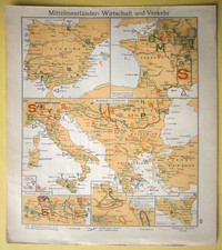 Paesi mediterranei: Economia e