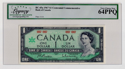Canada 1967 45a qe - bc-45a, ii