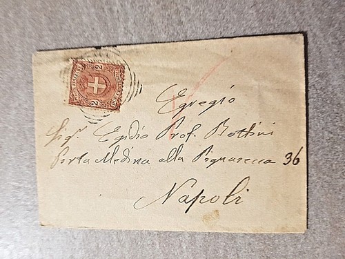 Regno 1896 viaggiato stemma - ,