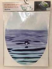 ADHESIVE DECORATION FOR TOILET
