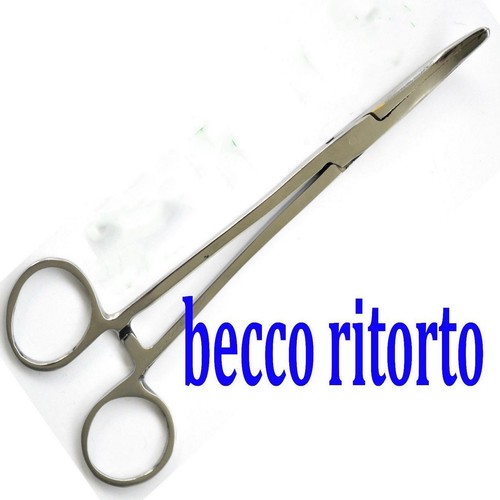 Pinza inox curva becco curvo - curva,