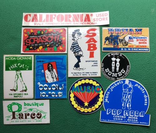 Adesivi sticker vintage - adesivi,