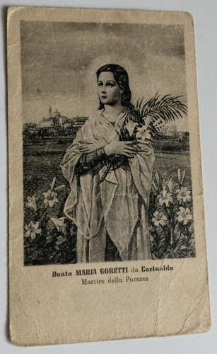 Santino beata maria goretti - ,