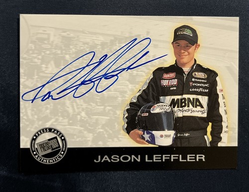2001 press pass jason - jason, leffler