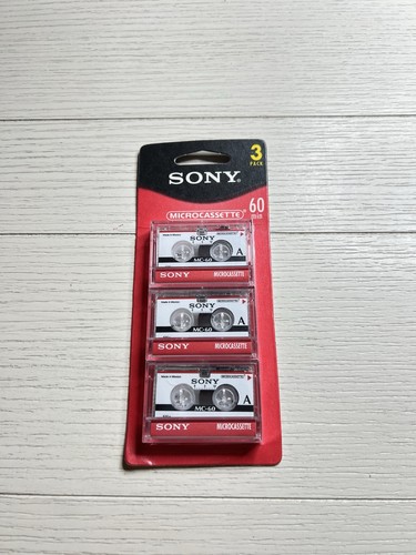 Microcassetta sony 2002 - sony, 60