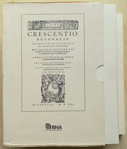 Pietro crescentio bolognese - crescentio, e