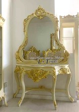 Console entratina con specchio