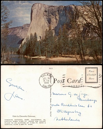 Cartolina california - california, el