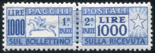 1954 repubblica pacchi - repubblica, ruota