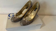 Scarpe Guess Decoltè Tacco Donna Glitter