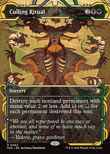 Culling ritual foil - culling, soa