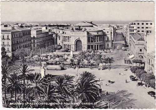Palermo piazza castelnuovo e - piazza,