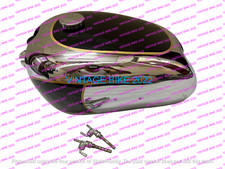 Serbatoio benzina cromato nero