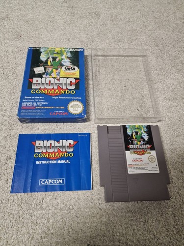Bionic commando nes - commando, nintendo